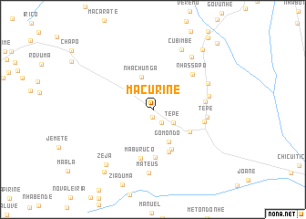 map of Macurine