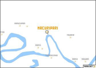 map of Macuripari