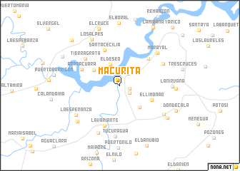 map of Macurita