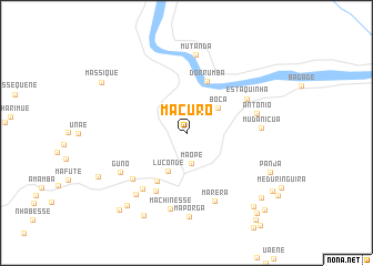 map of Macuro