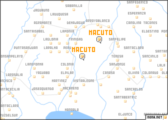 map of Macuto