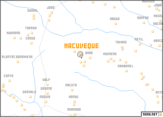 map of Macuveque