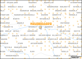 map of Madabaddara