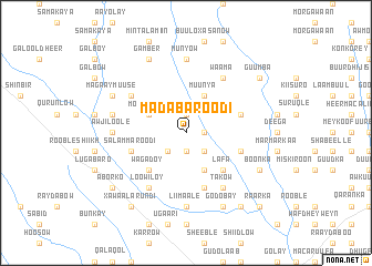 map of Mada Baroodi