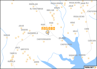 map of Madabo