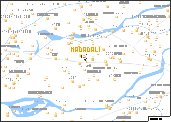 map of Madad Ali