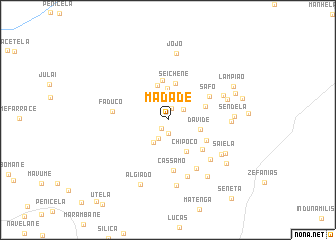 map of Madade