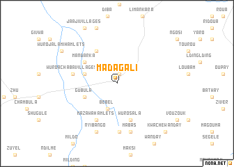 map of Madagali