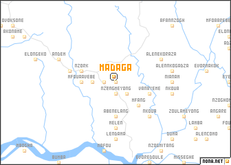 map of Madaga
