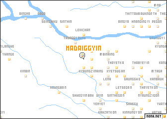 map of Madaiggyin