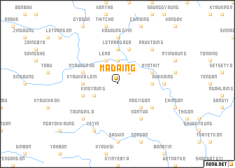 map of Madaing