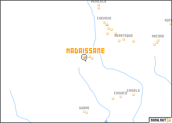 map of Madaissane