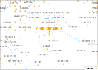 map of Madakumbura