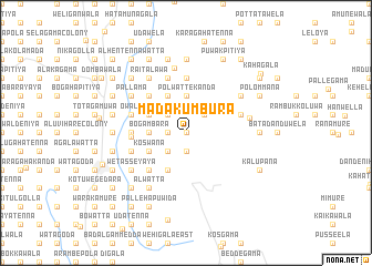 map of Madakumbura
