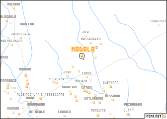 map of Madala