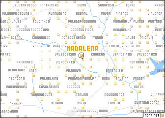 map of Madalena