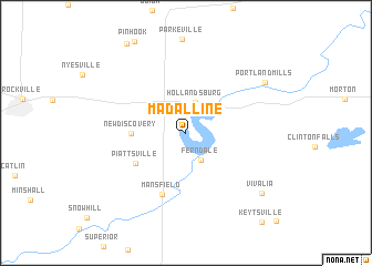 map of Madalline