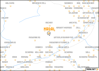 map of Madal