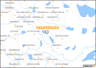 map of Madamanūru