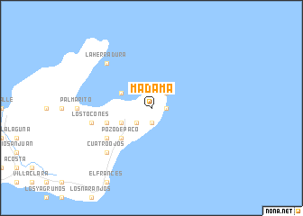 map of Madama