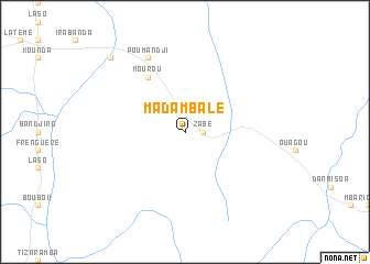 map of Madambalé