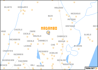 map of Madambo