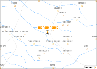 map of Madamdama