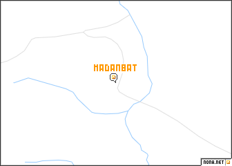 map of Madanbat