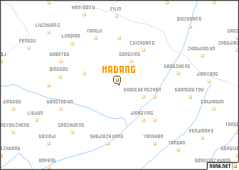 map of Madang