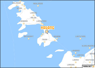 map of Madang