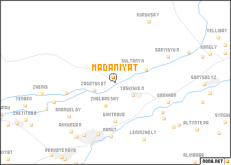 map of Madaniyat