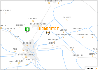 map of Madaniyat