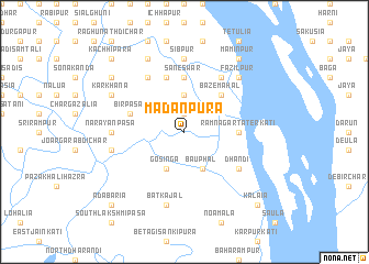 map of Madanpura