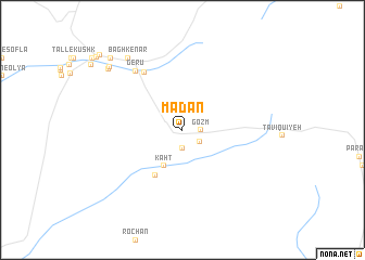 map of Ma‘dan