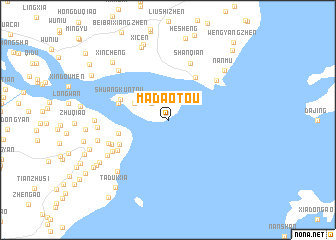 map of Madaotou