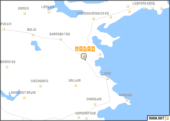 map of Madao