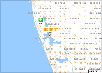 map of Madapata