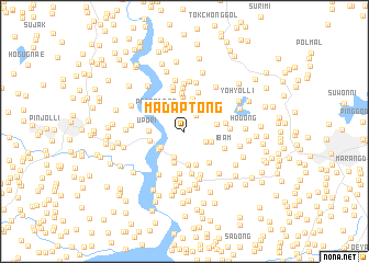 map of Madap-tong