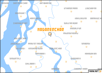 map of Mādārer Char