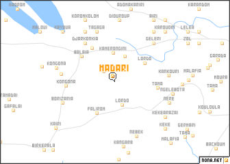 map of Madari