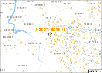 map of Madat Khān Kili