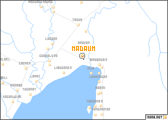 map of Madaum