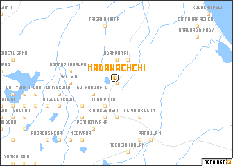 map of Madawachchi