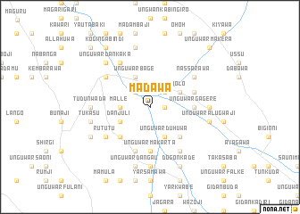 map of Madawa