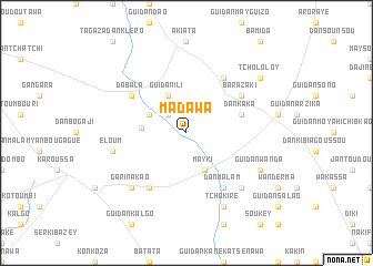 map of Madawa