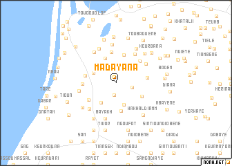 map of Madayana