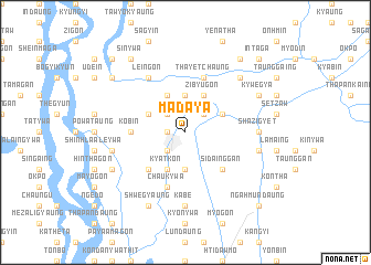 map of Madaya