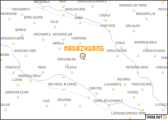 map of Madazhuang