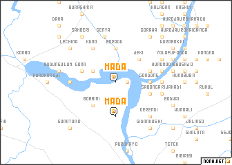 map of Mada