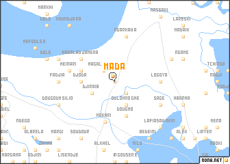 map of Mada